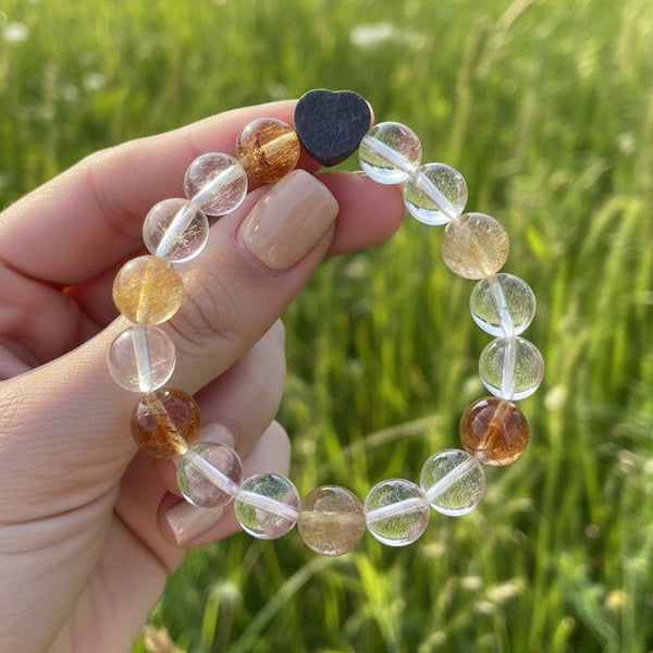 Energy Guardian Quartz Bracelet - Spiritual Balance & Wealth Attraction