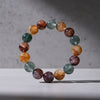 Multicolor Phantom Quartz Crystal Bracelet - Energy Balance & Lucky Charm